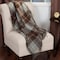 Hastings Home Hastings Home Cashmere-Like Blanket Throw - Brown 685269RVC - alternate 1